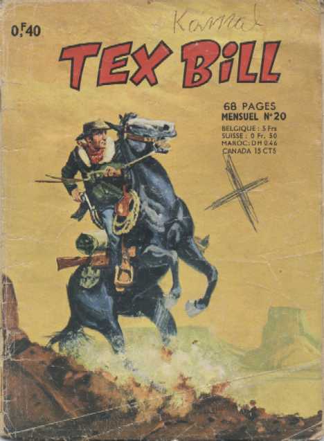 Scan de la Couverture Tex Bill n 20